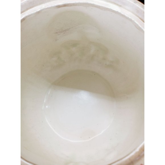 Vintage Mushroom Cookie Jar Orange Arnel's Hand Painted Ceramic Signed Canister - Picture 11 of 12